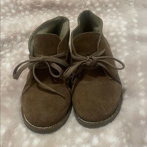 J Crew Youth Brown Suede Ankle Boots